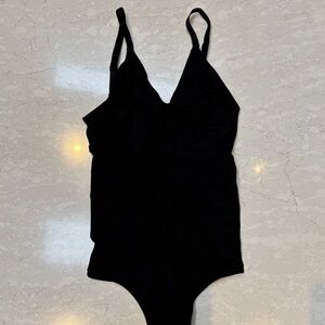 Sculpting bodysuit thong